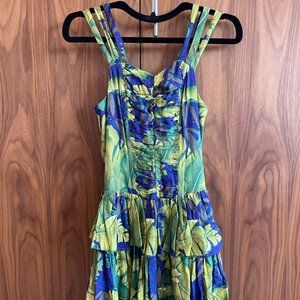 Vintage Tropical Sundress